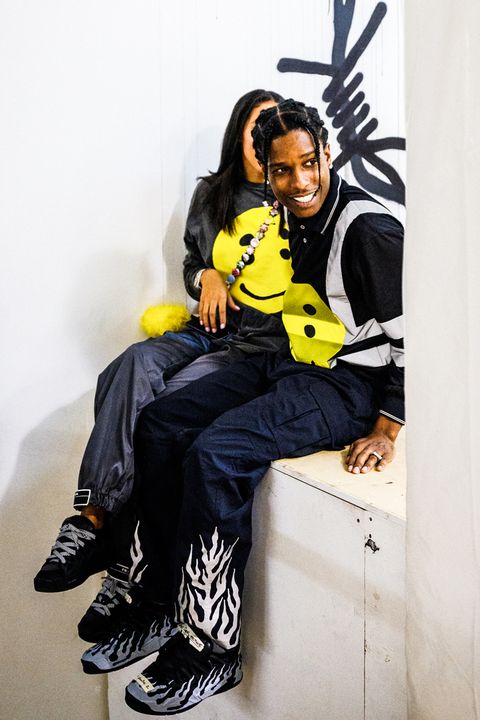 A Ap Rocky Knows His Skate Rave Sneaker Will Raise Eyebrows He Doesn T Care