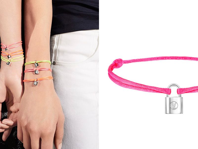 Louis Vuitton on X: Support @UNICEF with #LouisVuitton. This year, the  Silver Lockit bracelet is back in new fluorescent colors, with $100 going  to the #MAKEAPROMISE for @UNICEF to help vulnerable children.