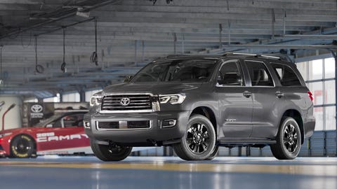 2018 Toyota Sequoia Front Exterior 2018 toyota sequoia front exterior