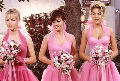 maid of honor pink dresses
