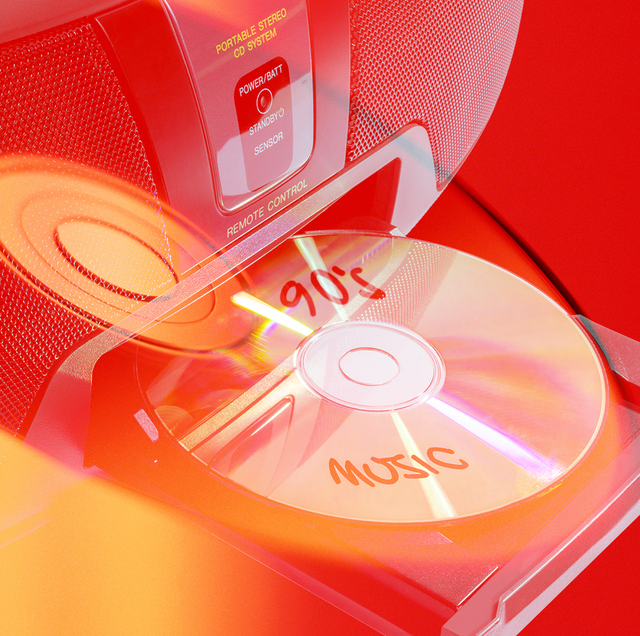 red cd and player  90s best songs