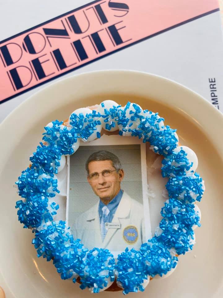 Bake Shop Sells Dr. Anthony Fauci-Inspired Donuts