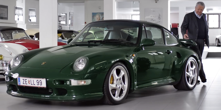 Dr. Wolfgang Porsche's 993 Turbo S Is a Green Dream