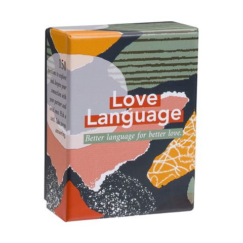 valentine gift for husband love language card game