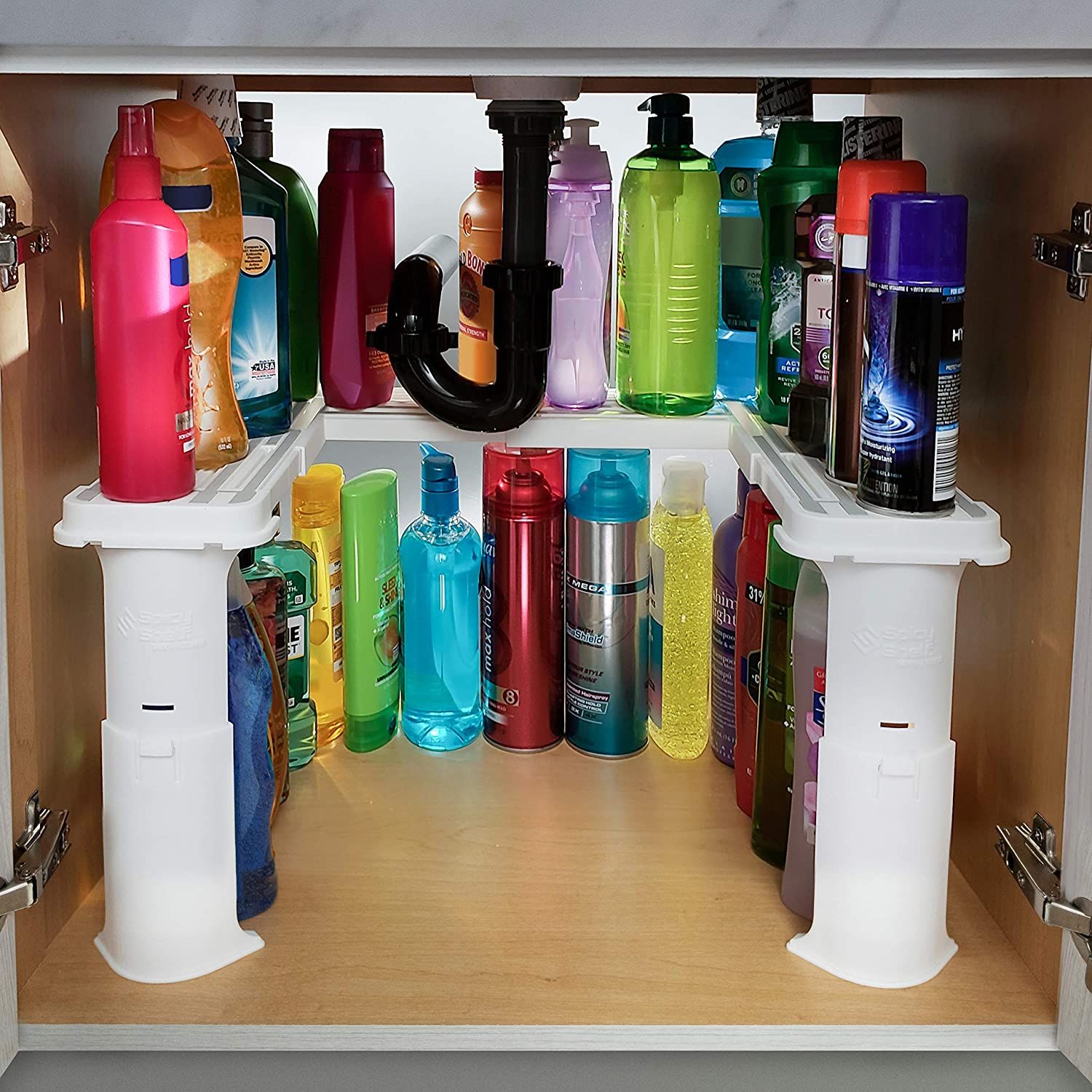 This Viral TikTok Shelf Organizes Your Under-Sink Space—And It's on Sale