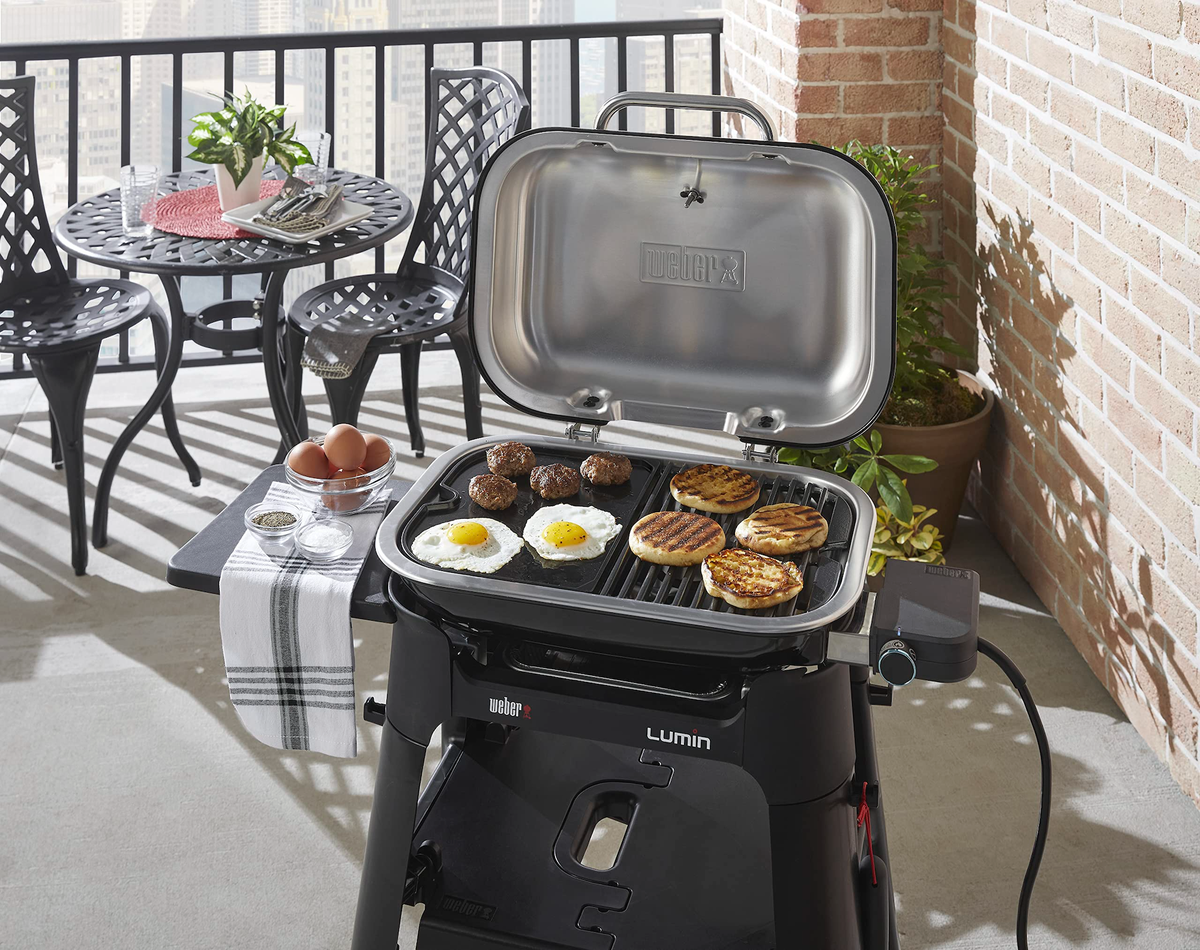 Weber's Versatile Electric Grill Can Sear, Steam, Smoke and More — and It's $30 Off Right Now