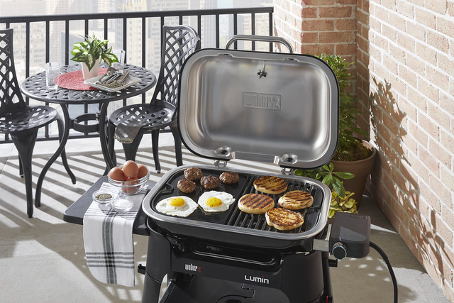 weber lumin electric grill