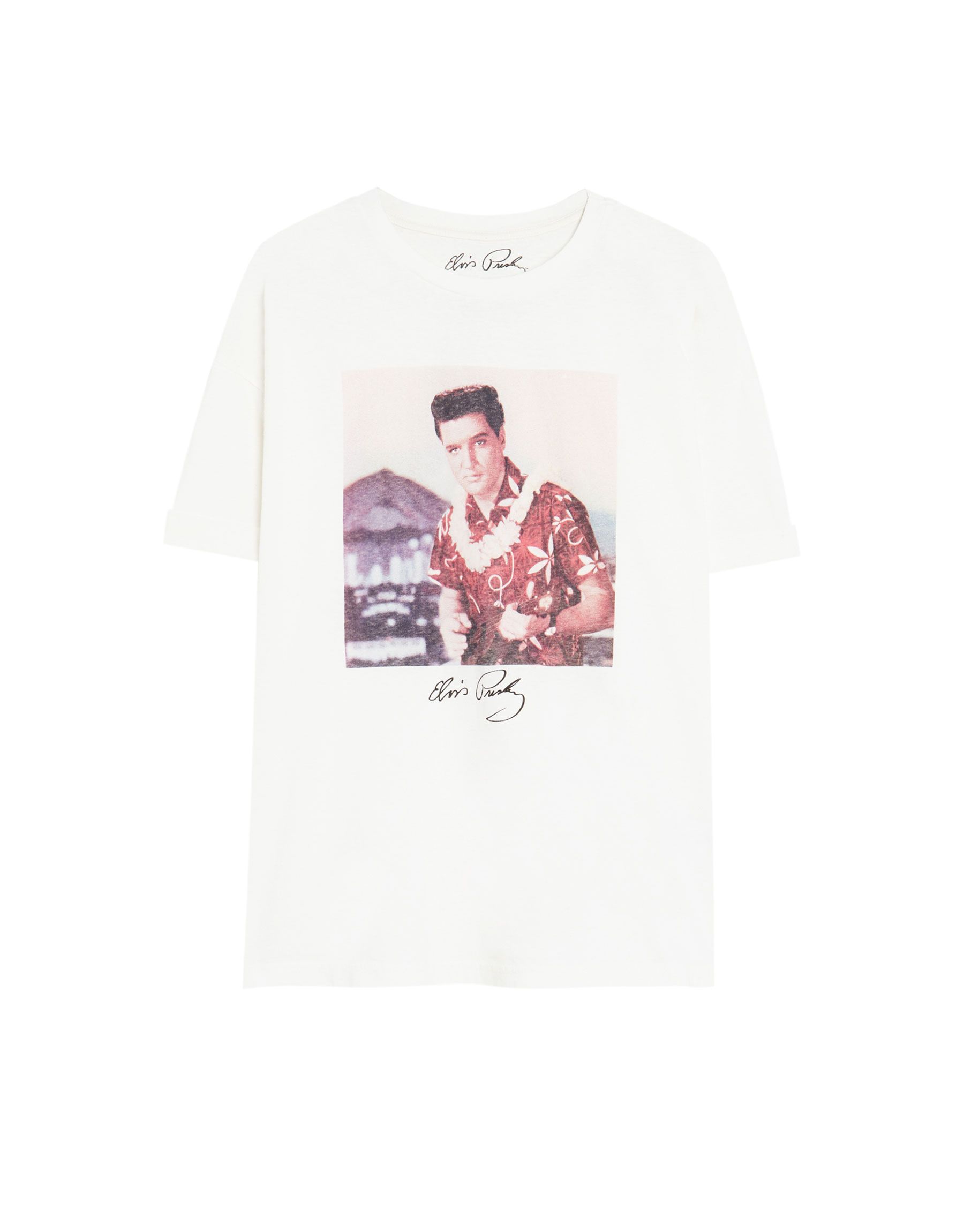 camiseta queen pull and bear