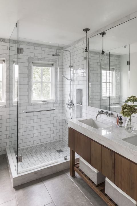 25 Walk In Shower Ideas Bathrooms With Showers - Bathroom Floor Plans Walk In Shower No Tub