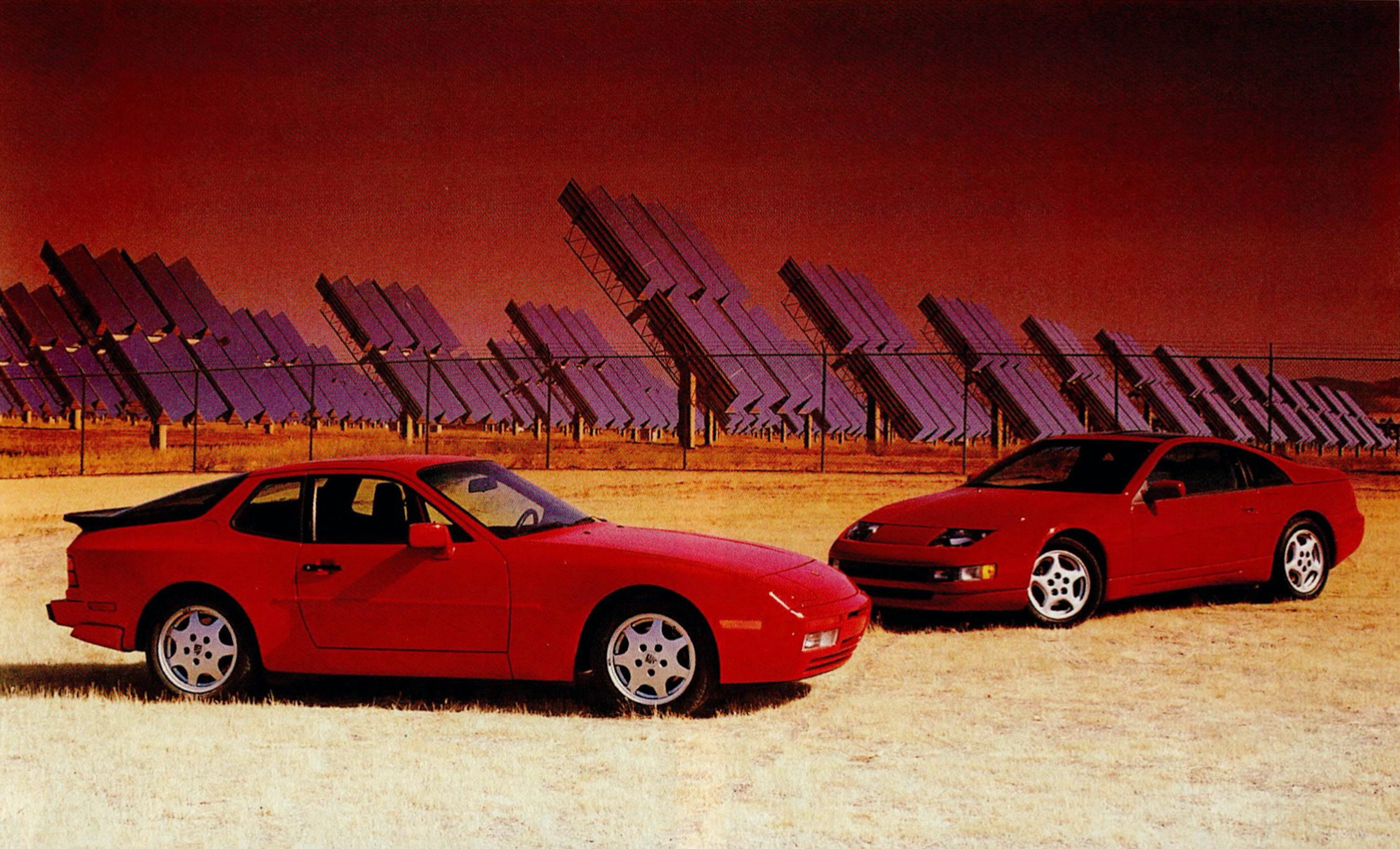 Paradise on Wheels: 1990 Nissan 300ZX vs. Porsche 944 S2