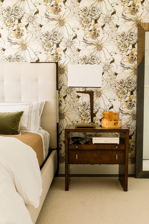 30 bedrooms with statement wallpaper