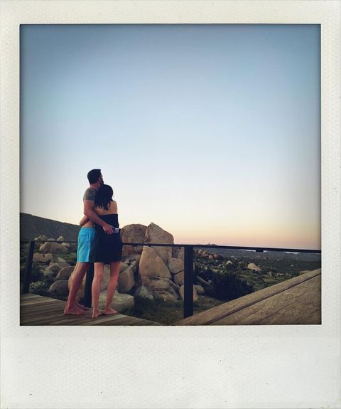 Ana de Armas and Ben Affleck hugging each other