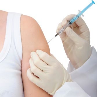 hpv vaccine lump in arm)