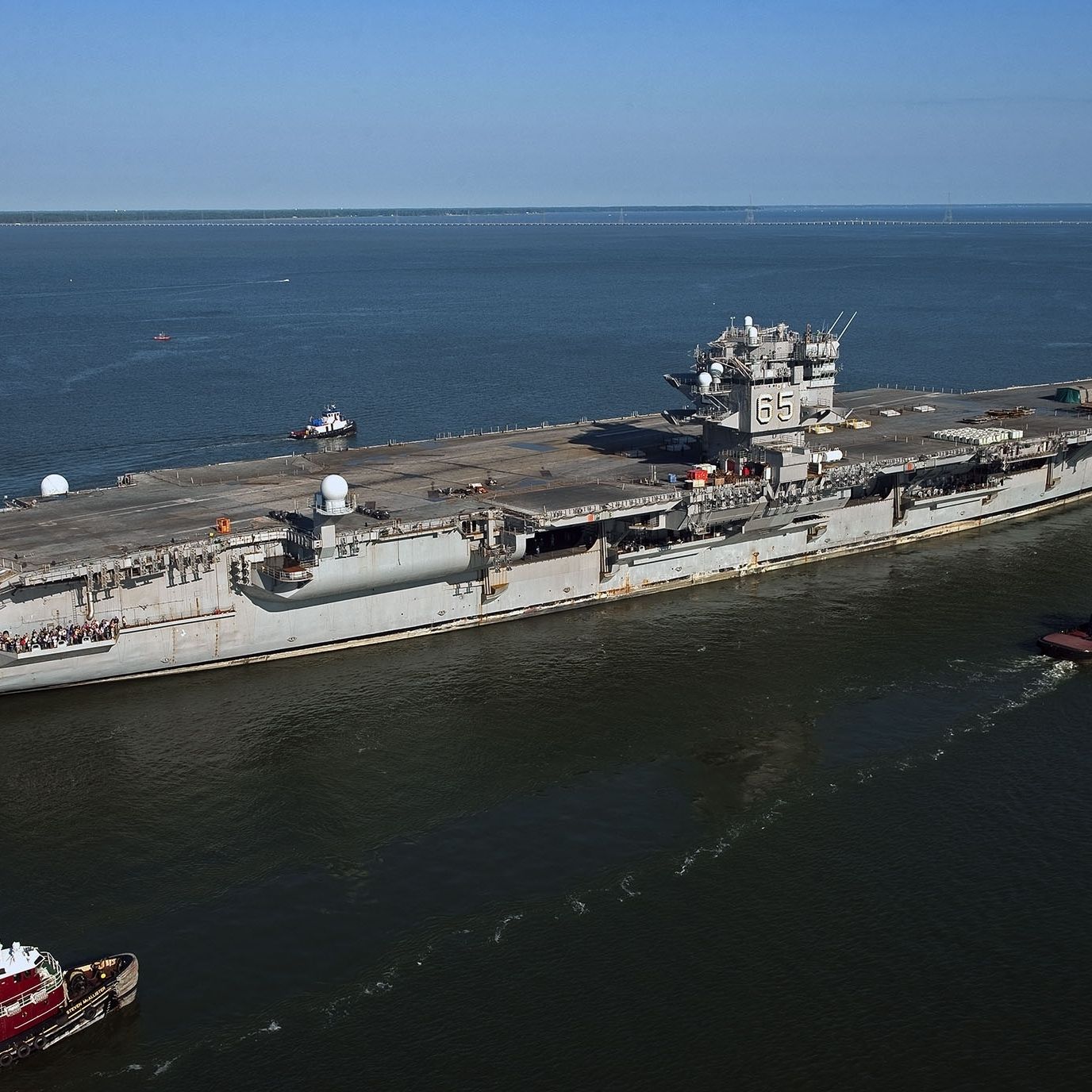 The U.S. Navy Is Finally Scrapping the First-Ever Nuclear-Powered Aircraft Carrier