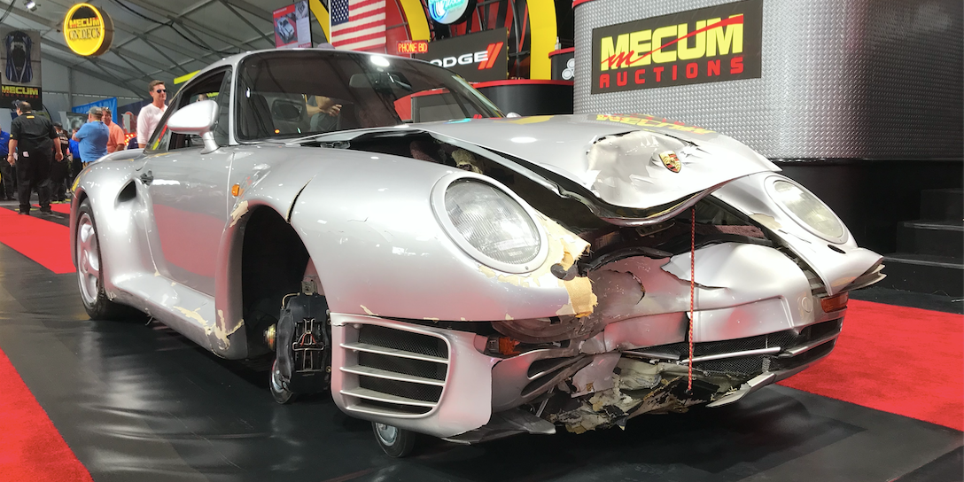 Car Auction Apps >> Wrecked Porsche 959 Sells For $467,500 at Monterey Auction Car Auction Apps >> Wrecked Porsche 959 Sells For $467,500 at Monterey Auction