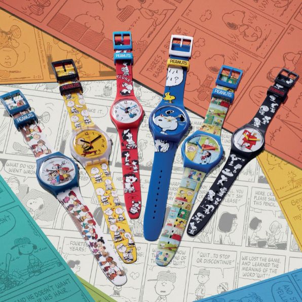 swatch跟史努比聯名第二彈！大家都能當手錶設計師，把peanuts經典角色一次收服