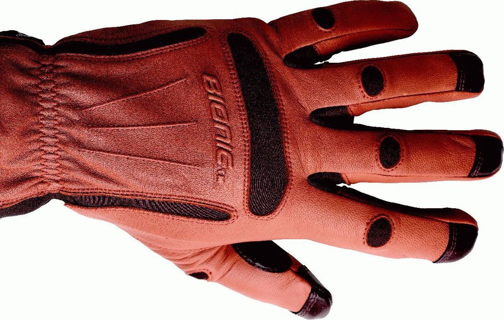 mens leather gardening gloves