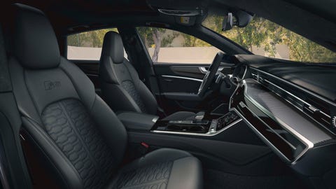 Interior edisi eksklusif audi rs7 2022