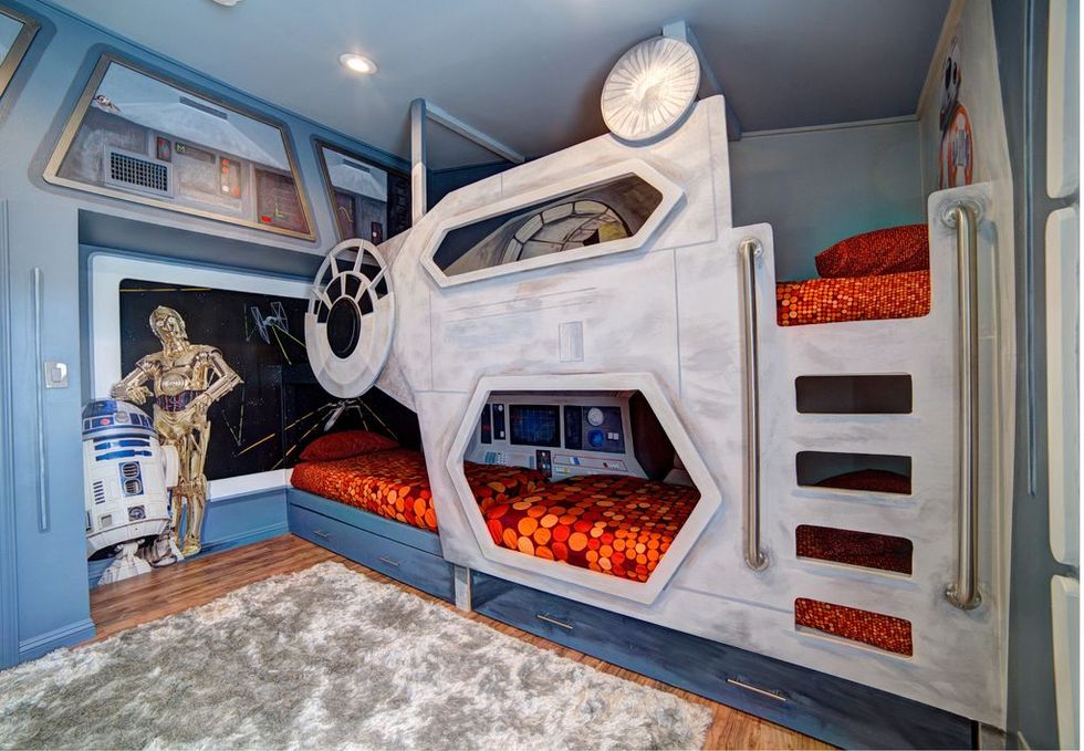 Star Wars Themed Rooms Photos Unique And Huge Star Wars Themed House