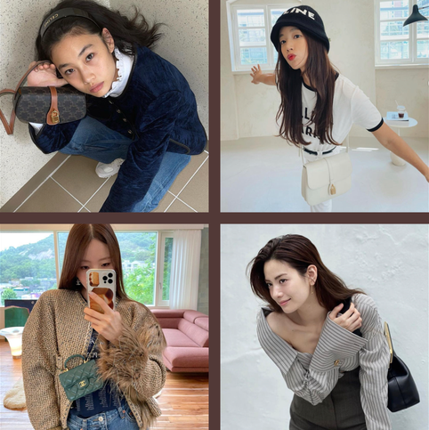 21秋冬版 韓国セレブに人気のバッグは Btsからblackpinkまで最新かぶりバッグ8選 ファッション Elle エル デジタル