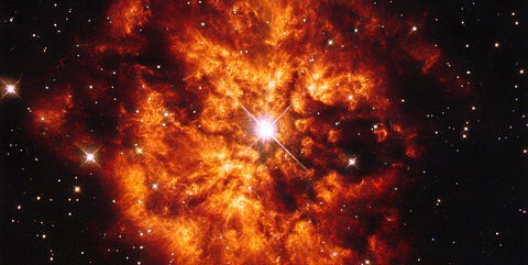 the solar system could have formed in a bubble surrounding one of