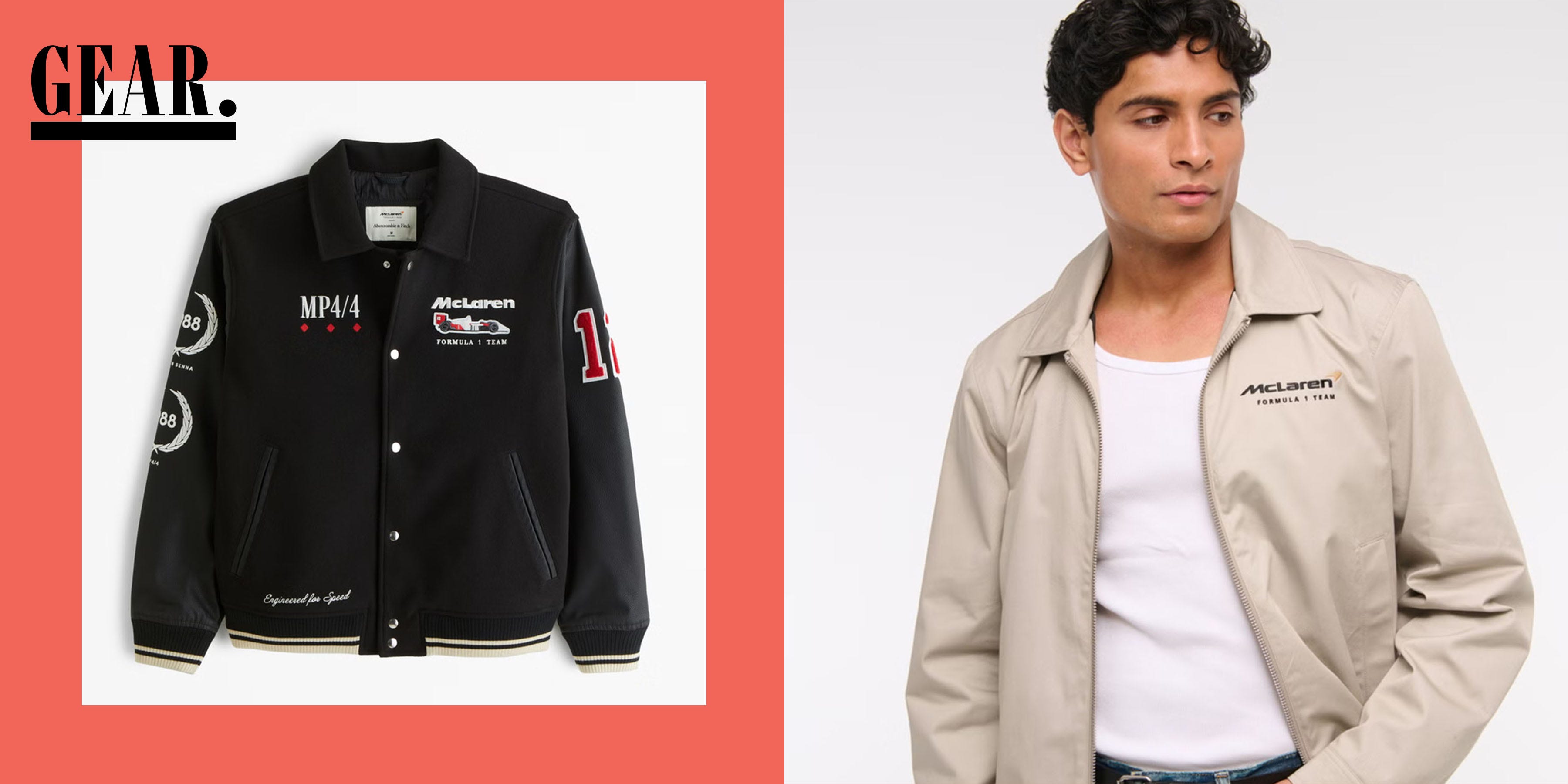 Motorsport Aesthetics with Abercrombie Style; A&F Teams Up with F1