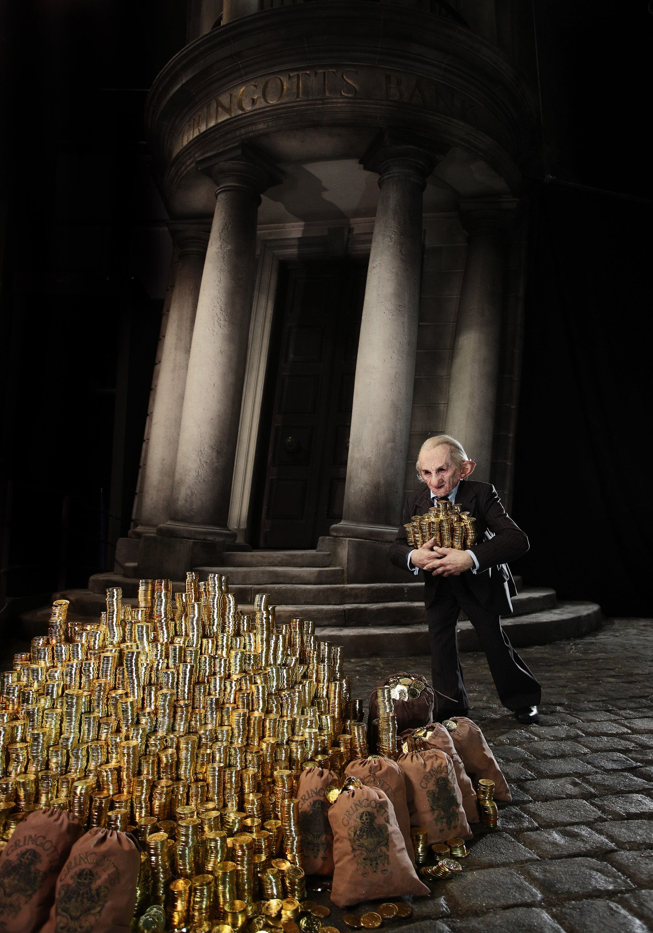 Mum of Five Staying Sane: Enter the set of <b>Gringotts</b> Wizarding <b>Bank</b> at.