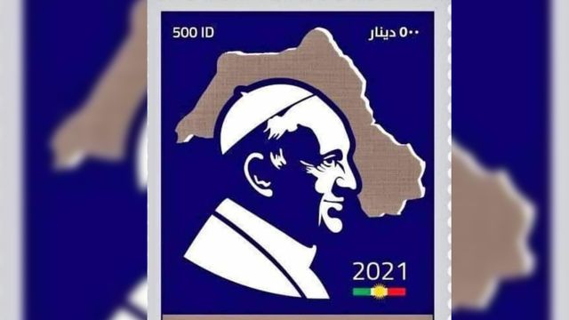 almonitorcom, francobolli papa kurdistan