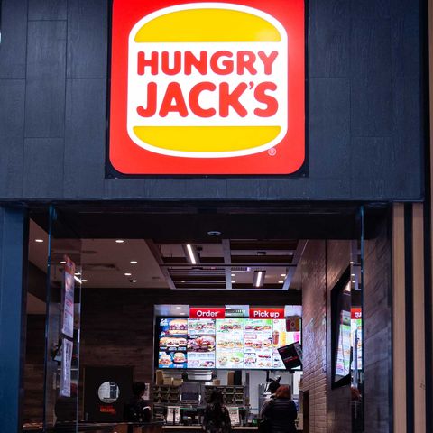 due to a trademark conflict, burger king in australia is called hungry jack’s