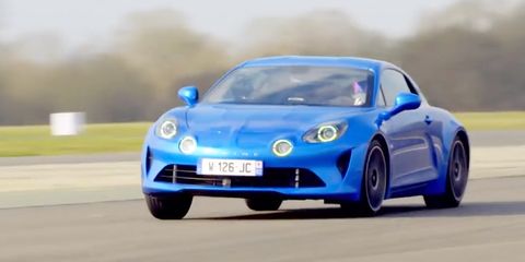 Aanbeveling Niet doen humor Watch the Alpine A110 Lap the Top Gear Test Track and Experience Joy
