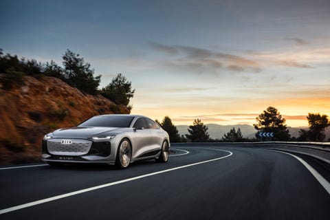 audi a6 e tron concept
