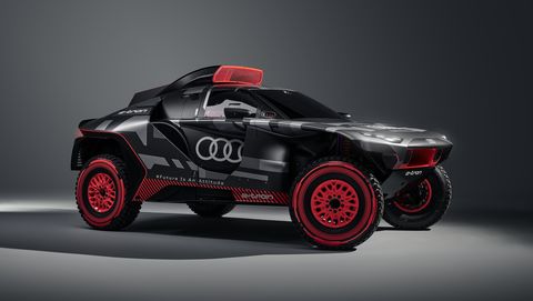 671-HP Audi RS Q e-tron Is an Electrified Dakar Rally Racer