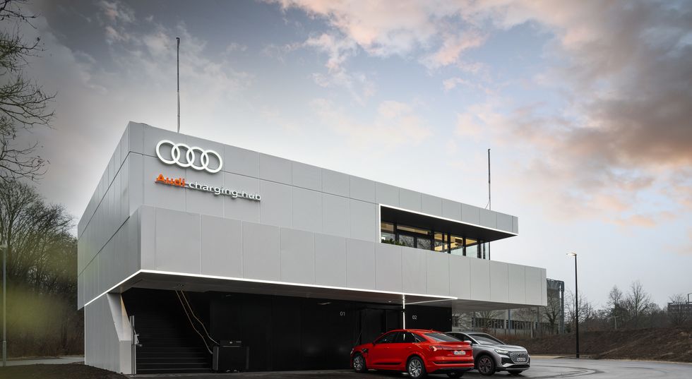 Audi Plans Another Reservation-Only Charging Hub