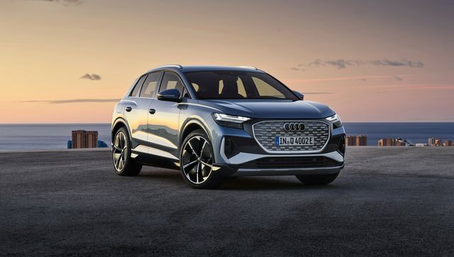 audi will equip all q4 e tron from first examples made up to the 2022 model year with the software update 32