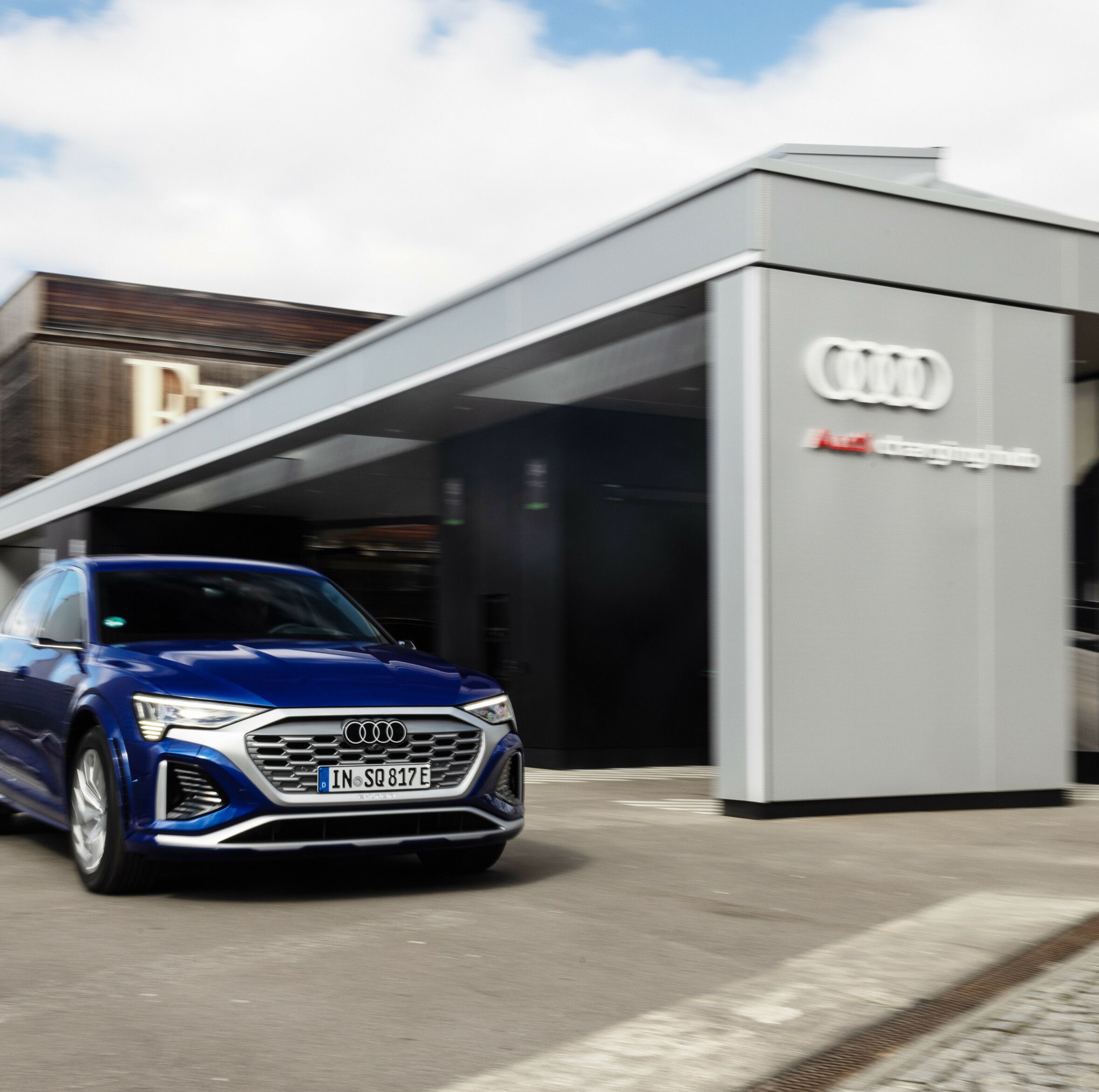 Audi's Luxury Charging Hub Expanding—Just Not Here