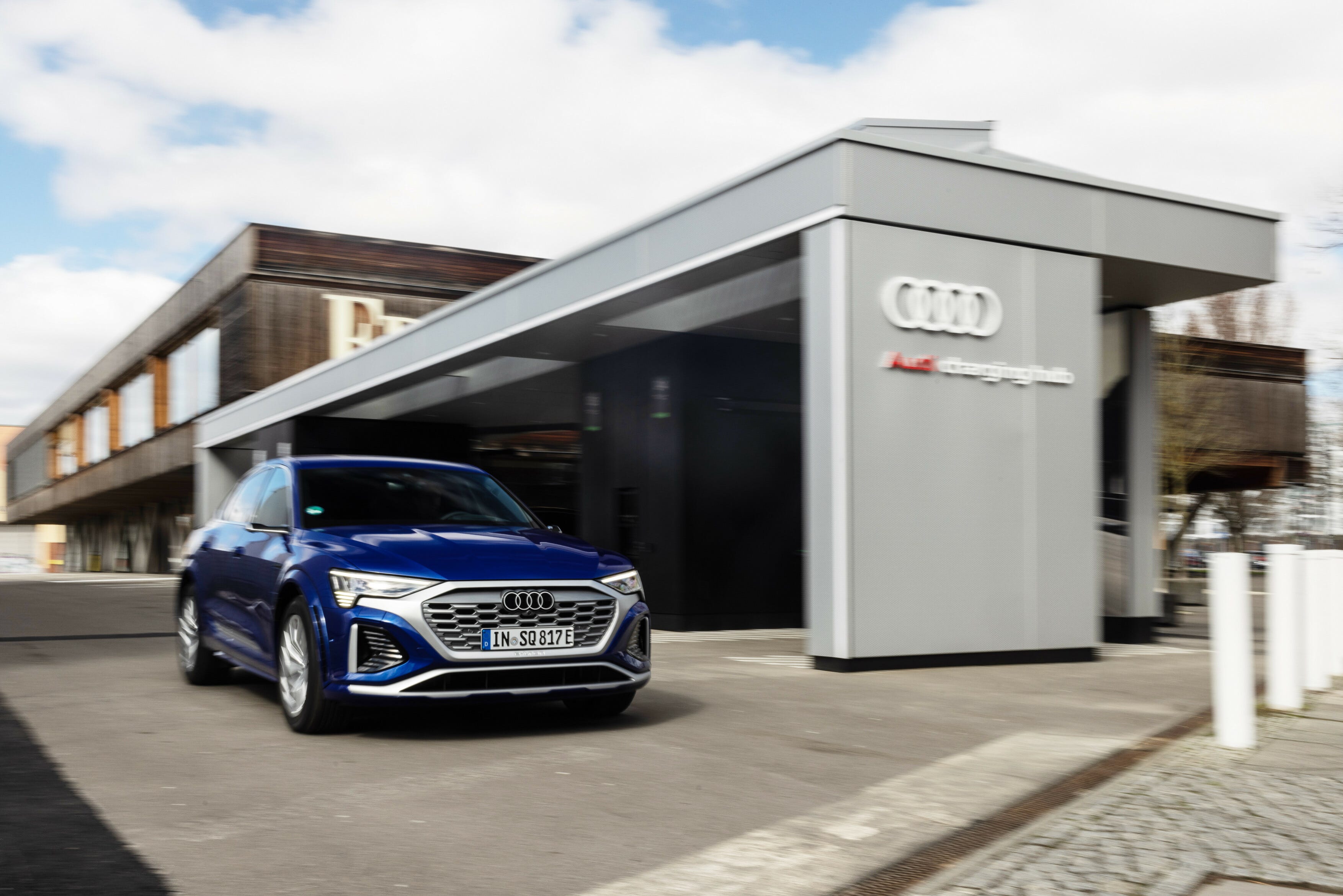 Audi's Luxury Charging Hub Expanding—Just Not Here