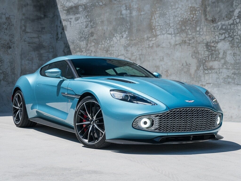 2018 Aston Martin Vanquish Zagato For Sale On Ebay Motors