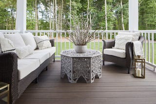 a composite decking from timbertech