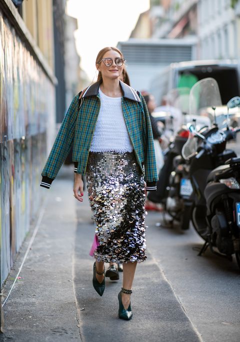 milan, italy september 19 olivia palermo is seen outside no 21 during milan fashion week springsummer 2019 on september 19, 2018 in milan, italy photo by christian vieriggetty images