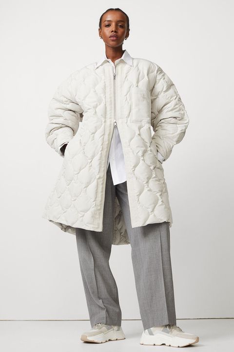 abrigo acolchado tipo plumas premium H&M un