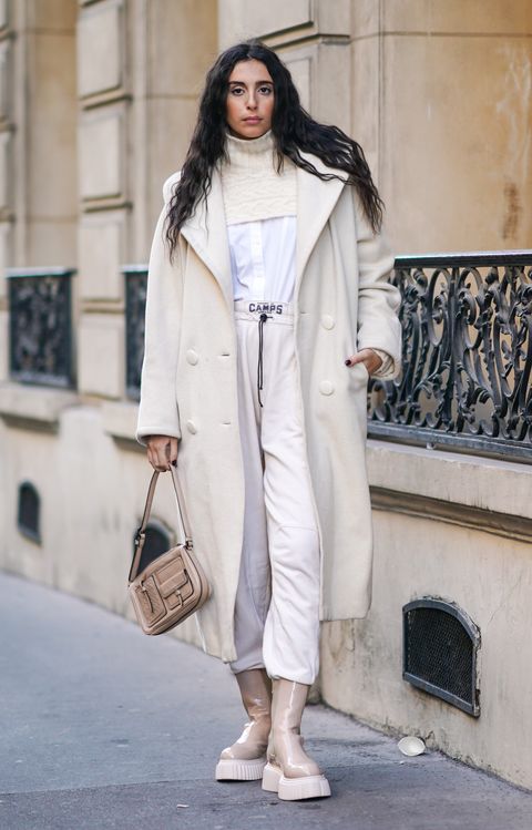 Cómo Combinar Un Abrigo Blanco: 20 Ideas De 'looks' 