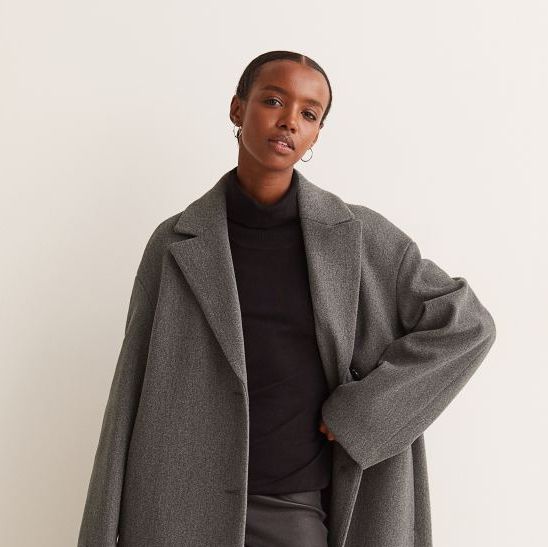 abrigo recto de H&M más elegante de temporada