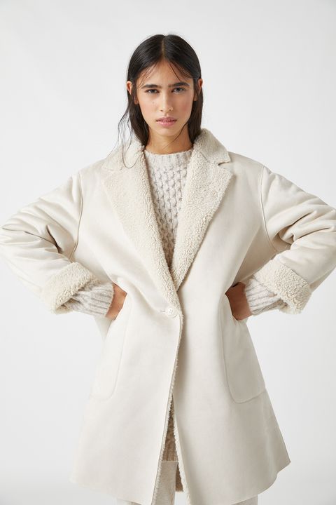 El abrigo blanco más de Pull&Bear