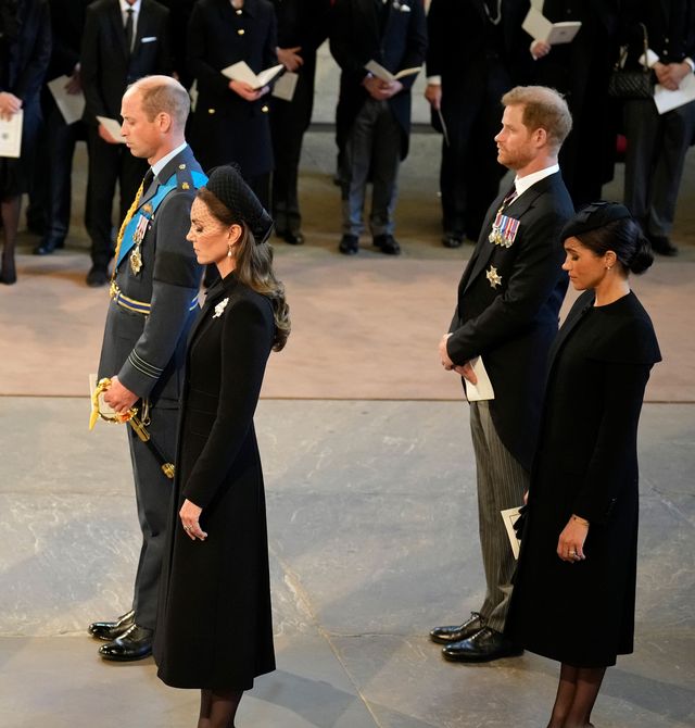 Funeral Isabel II: Kate Middleton y Meghan Markle llevarán velo