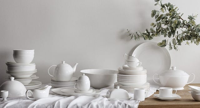 White, Still life photography, Porcelain, Dishware, Tableware, Serveware, Still life, Ceramic, Dinnerware set, Room, 