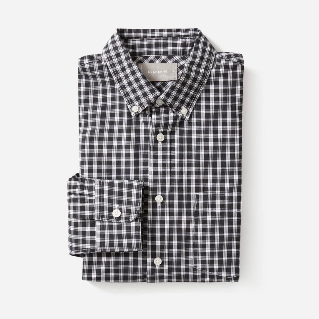 gingham shirt for interview