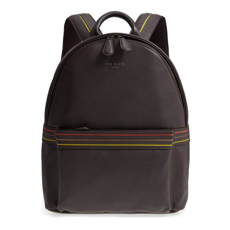 ted baker huntman stripe backpack