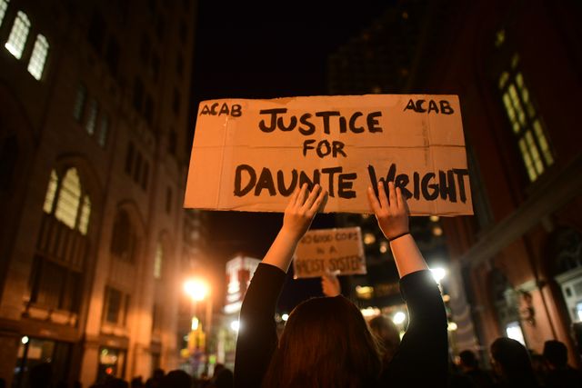 us cities react to police shooting death of daunte wright