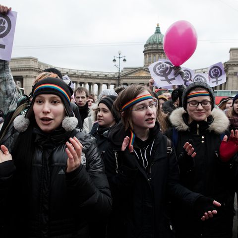 International Women's Day In Russia