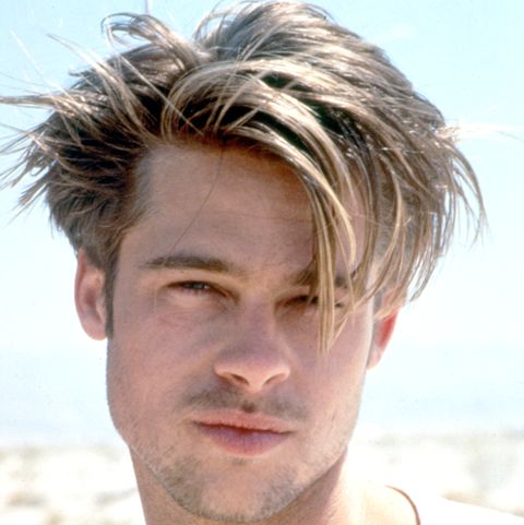 Brad Pitt S Hair Evolution Photos Of Brad Pitt S Hairstyles